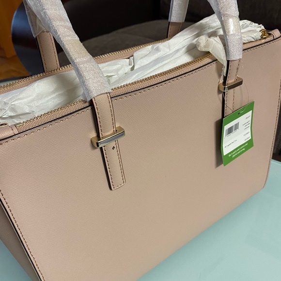 New with tags - KATE SPADE BLUSH TOTE WITH TAGS. Cedar street tote in blush - Picture 2 of 11